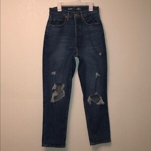 Old Navy Dark Blue Relaxed Jeans